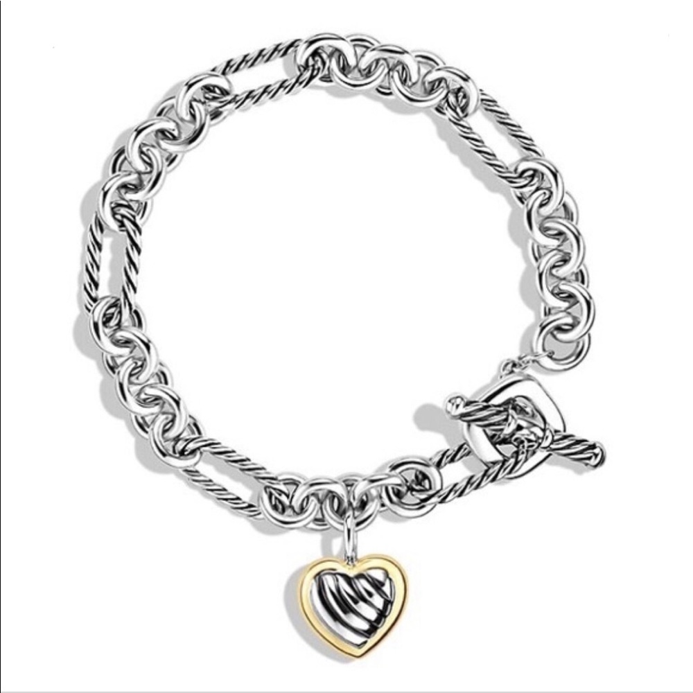 David Yurman gold & silver bracelet